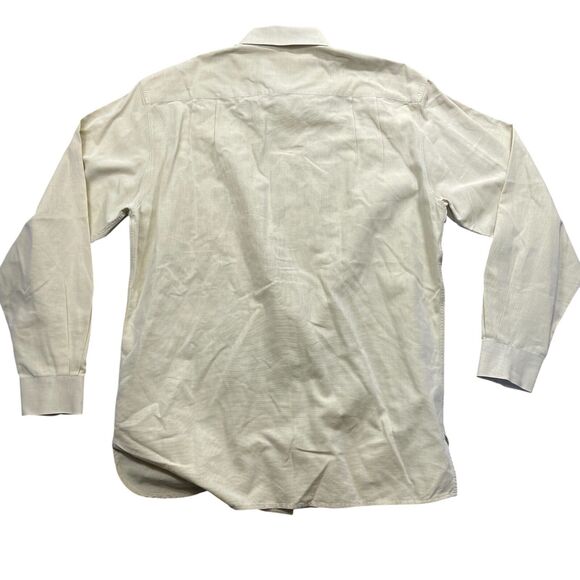 Ermenegildo Zegna Italy Large Button-Up Men's Dress Shirt Long Sleeve - Picture 5 of 5